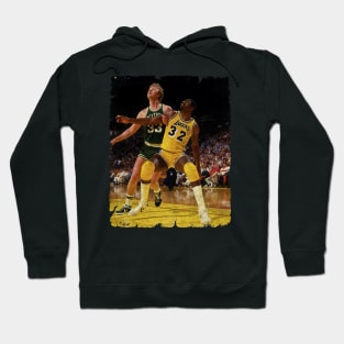 Larry Bird vs Magic Johnson Hoodie